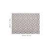 VICASKY Miniature Dollhouse Floor Scale Retro Floral Design Floor Dollhouse 16x12 Model Decor Tiles, 1/12 Mats, Accessories, Inches, Vintage-Style