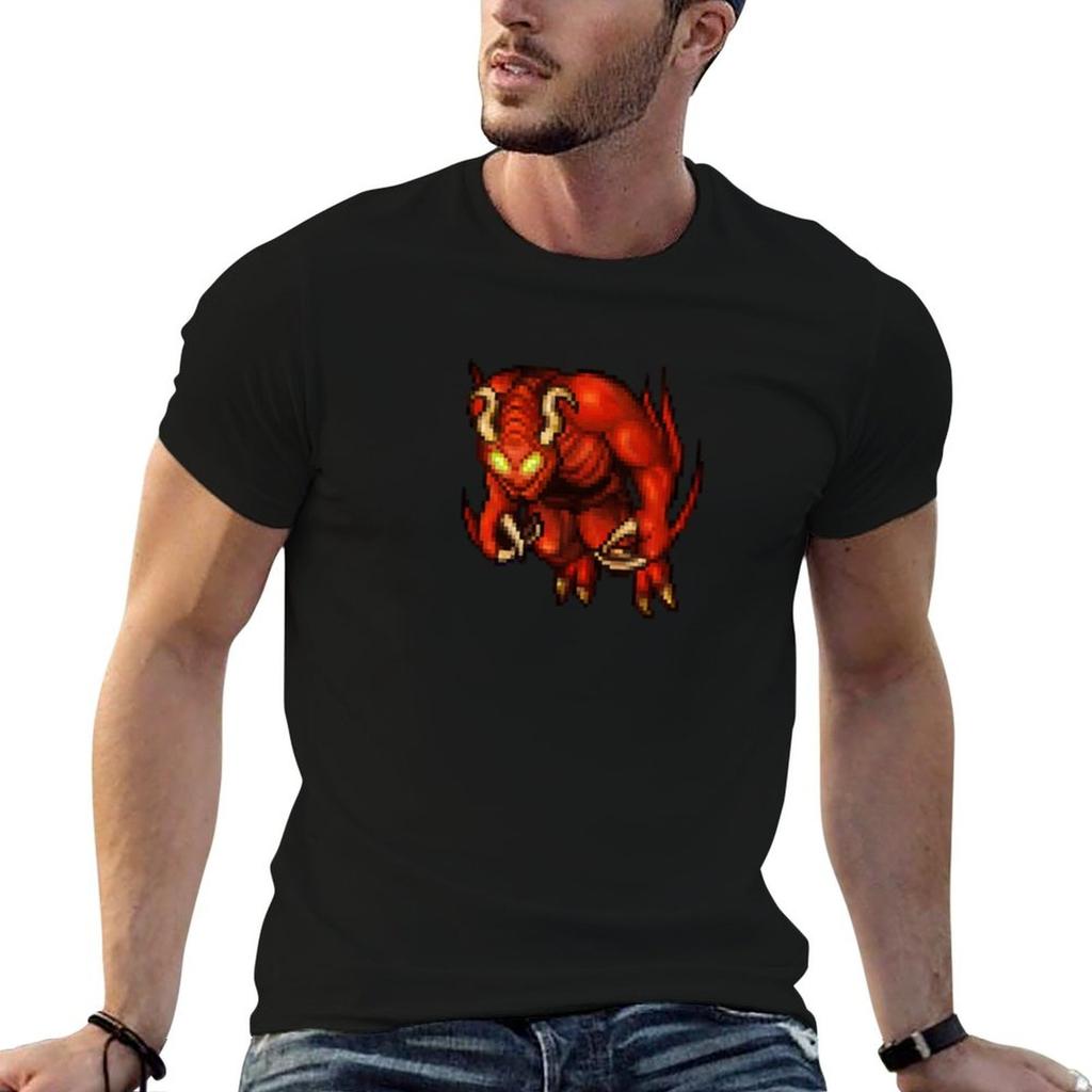 Tibia MMORPG Demon TShirt graphic t shirts for Unisex Unisex graphic t shirt t shirts for Unisex cotton Tshirt