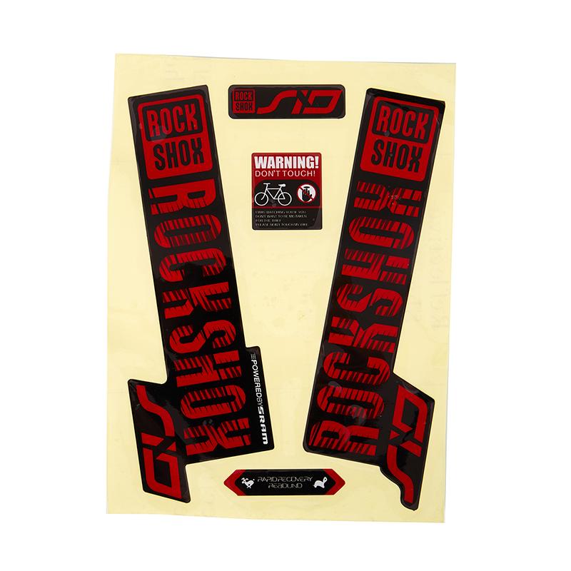 Rock Shox SID Front Fork Sticker Road Bike Race Accessories Decals NEW