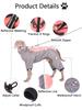 Tuta per cani di grossa taglia Abbigliamento per cani impermeabile per cani di taglia media Tutina invernale Tutina per animali domestici Giacca Bulldog francese Costume da Labrador