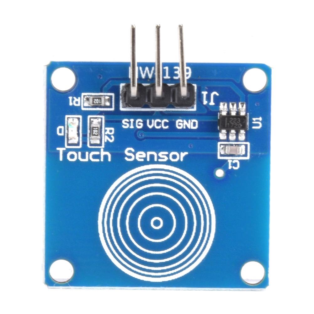 

5Pcs TTP223B Digital Sensor Module Capacitive Type Touch Switch Module