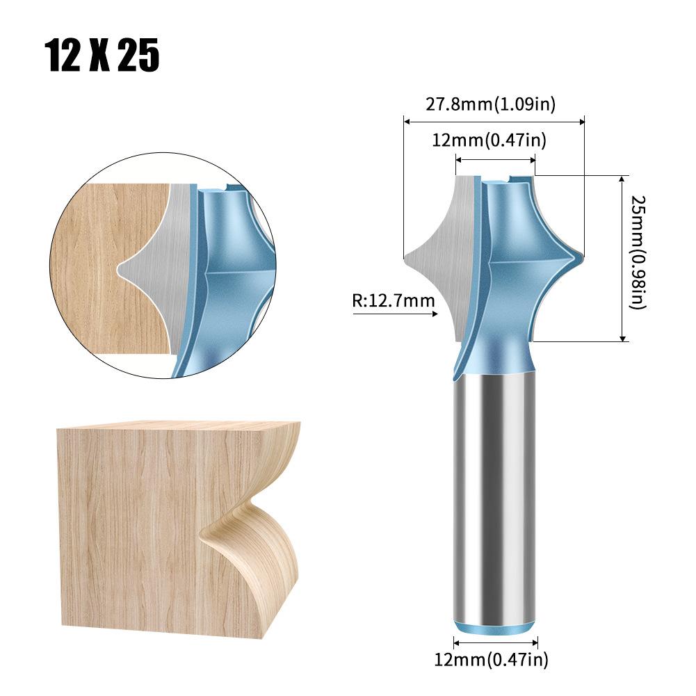 Stair column line knife Slotting knife Armrest knife Line knife Special-shaped stair line Armrest knife Double arc line