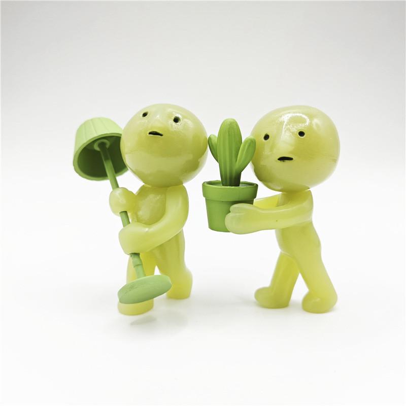 Glow Eye Catching In The Dark Action Figure Cartoon Model Toy Decoration Gift