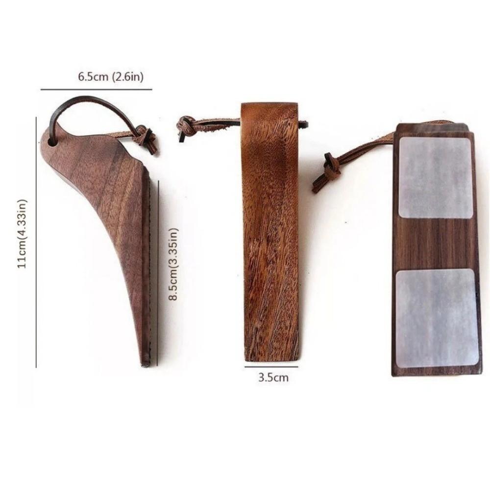 Creative Wooden Door Holder Bird Shape Windproof Door Wedge Door Suction Door Stopper Wall Protector Office