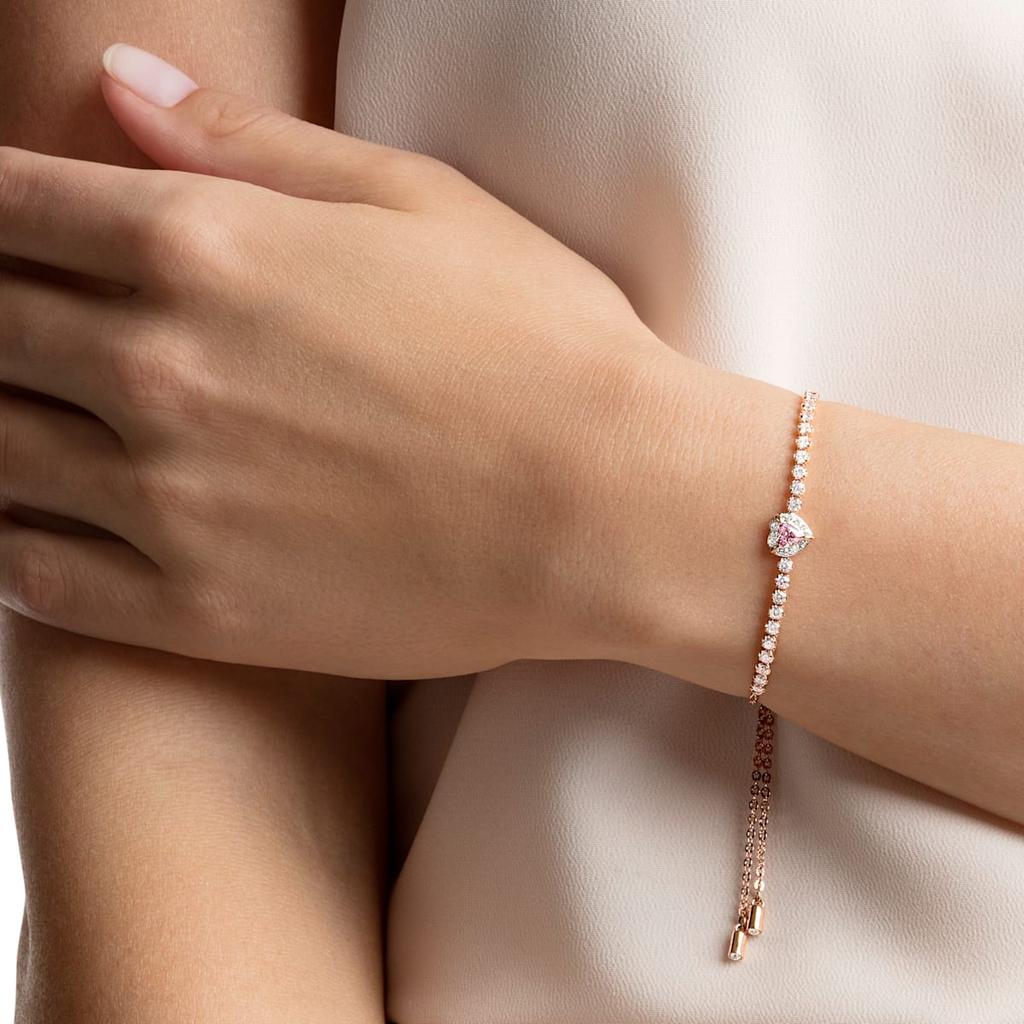Swarovski One Bracelet Colorful Design Rose Gold Tone Women bracelets Multicolor 5446299