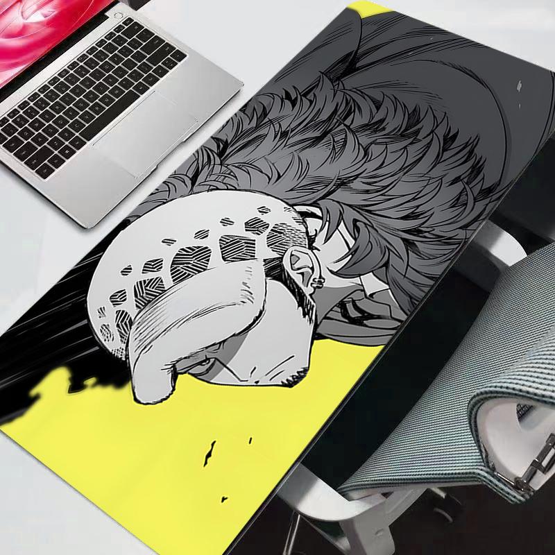 Mouse Pad One Piece Gaming Accessories Gabinete Gamer PC Computer Desk Mat Large XXL Keyboard Tablet Mousepad Durable Anime