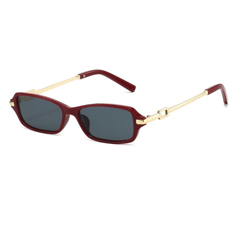 New Oval Small Frame Luxury Brand Sunglasses Fashion Women Retro Black Glasses High Quality Vintage UV400 Shades