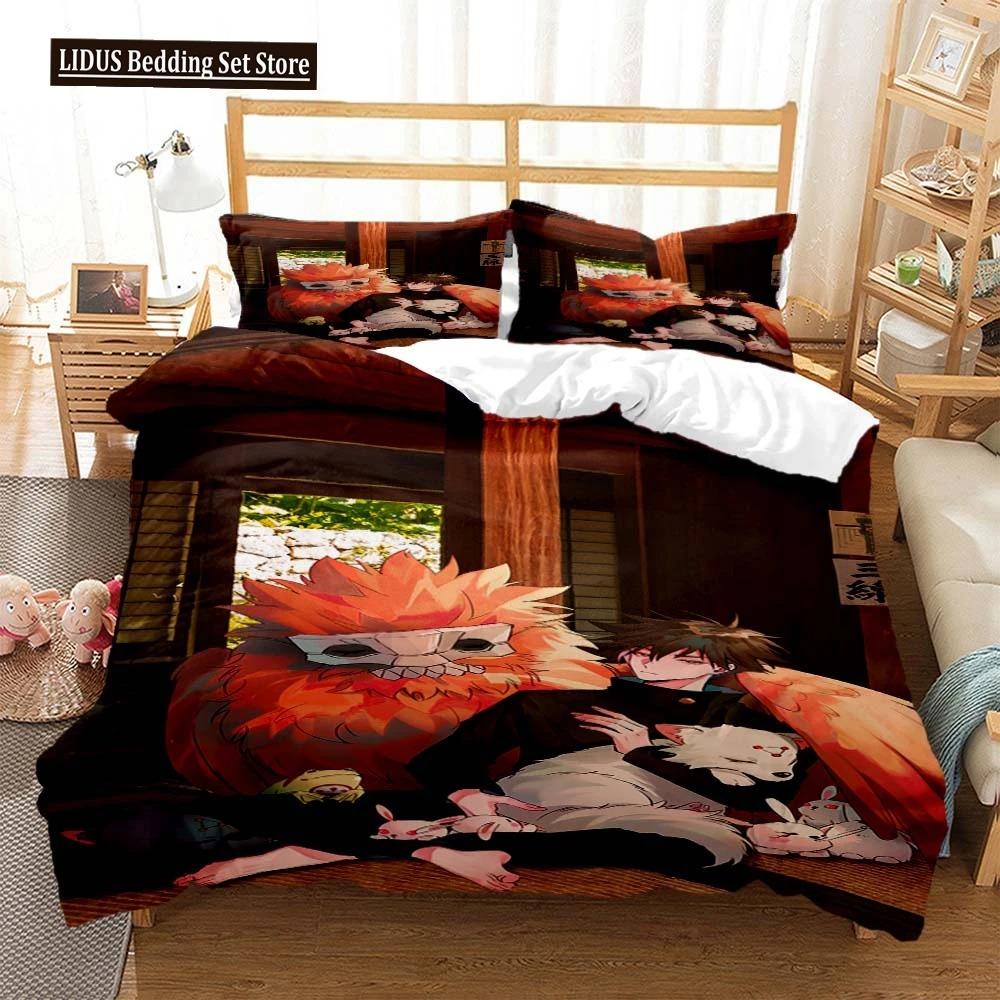 Jujutsu Kaisen Digital Print Polyester Bedding Sets Covers Boys Duvet Cover Set For Teens Bedding Set
