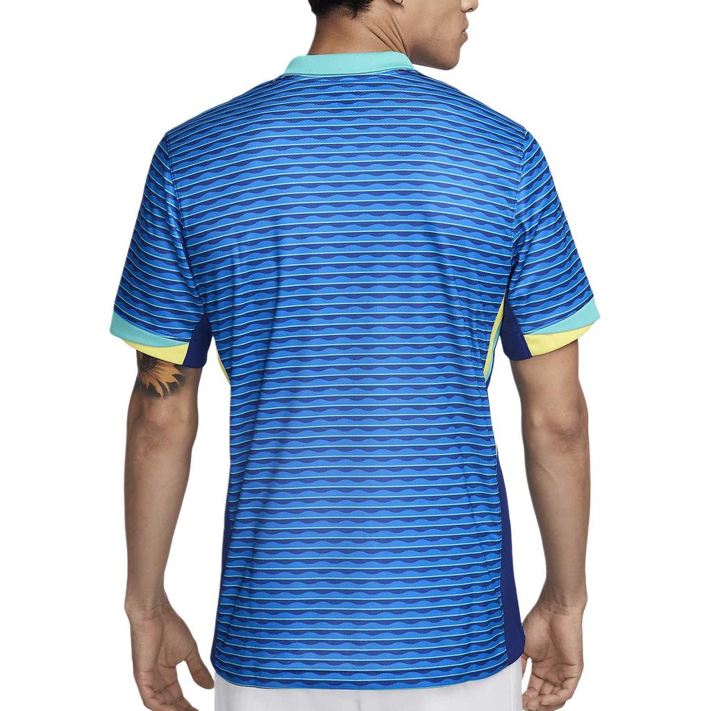 Nike Brazil 2024 Stadium Away Men's Nike Dri-FIT Soccer Replica Jersey FJ4283-458