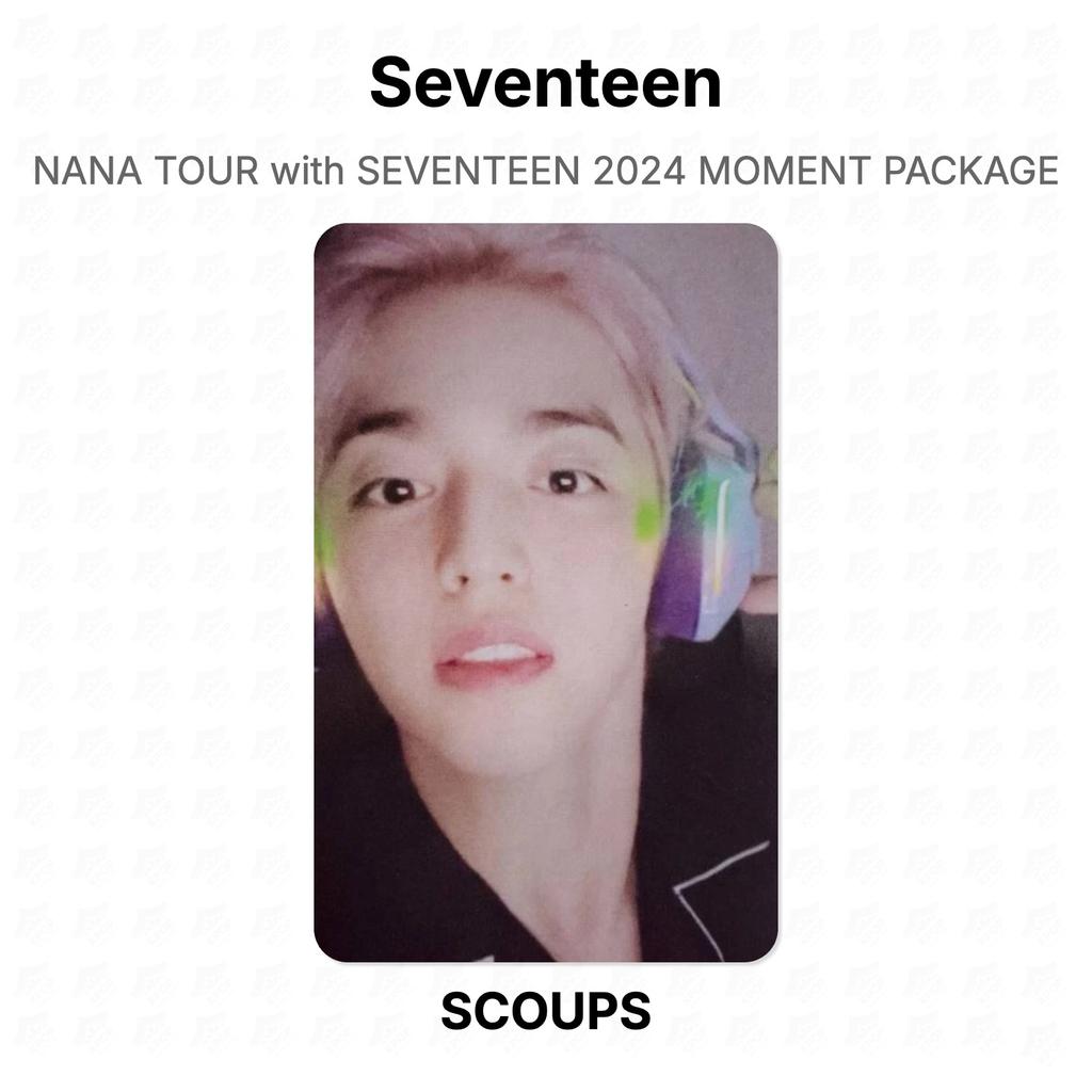 Seventeen NANA TOUR with SEVENTEEN 2024 MOMENT PACKAGE Official Photocard