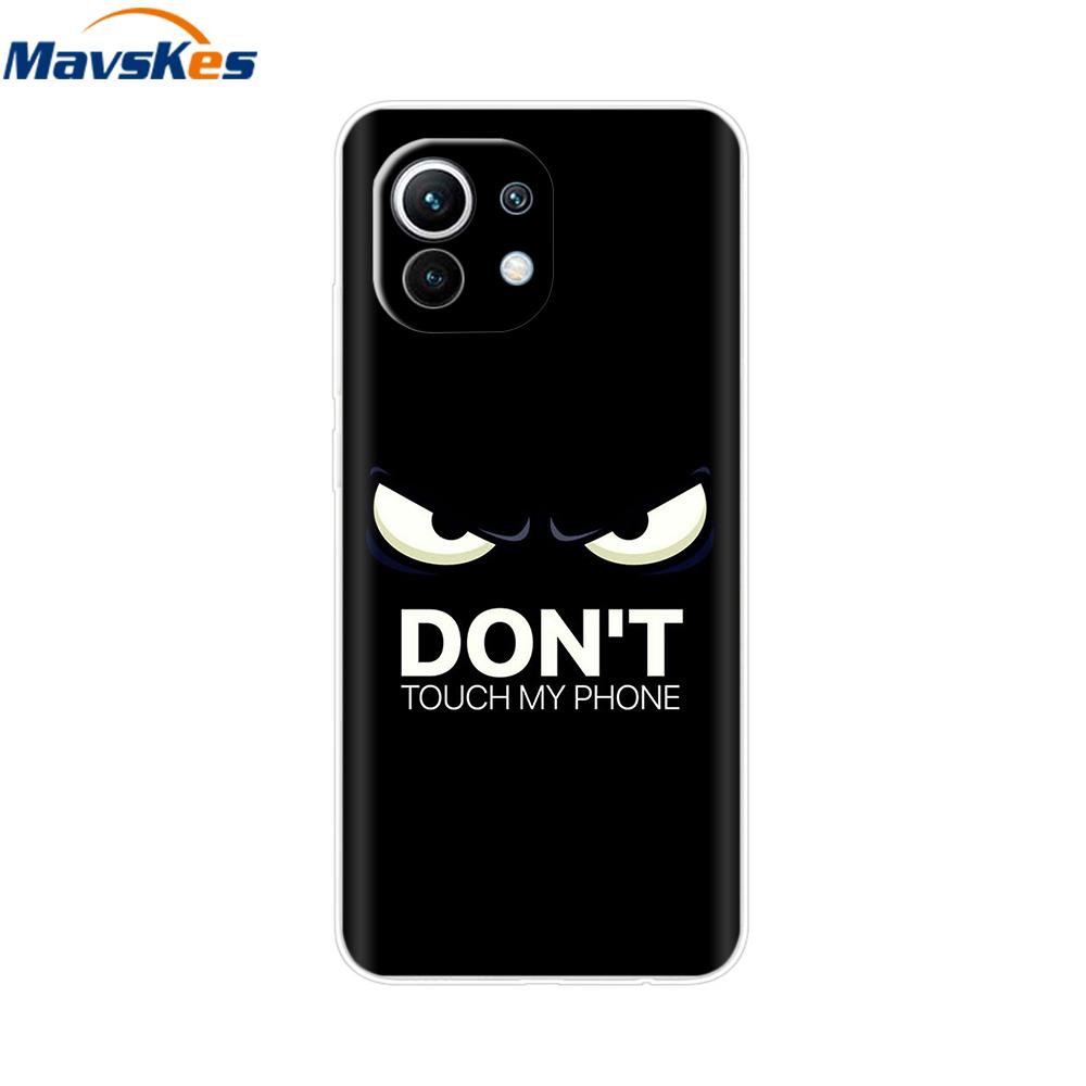 Case For Xiaomi 11 Lite NE 5G Soft TPU Silicone Cover For Xiaomi Mi 11 Lite Mi11 Lite Cases For Xiomi Mi 11 Funda Fashion Bumper