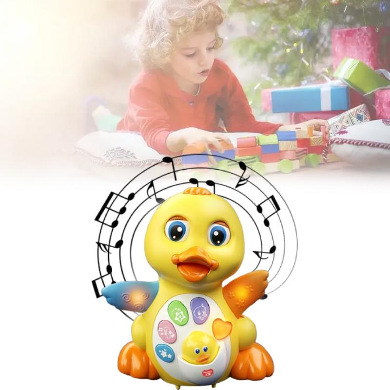Duck Baby Yellow Development Toy Sound Children Early Education Festival Gift