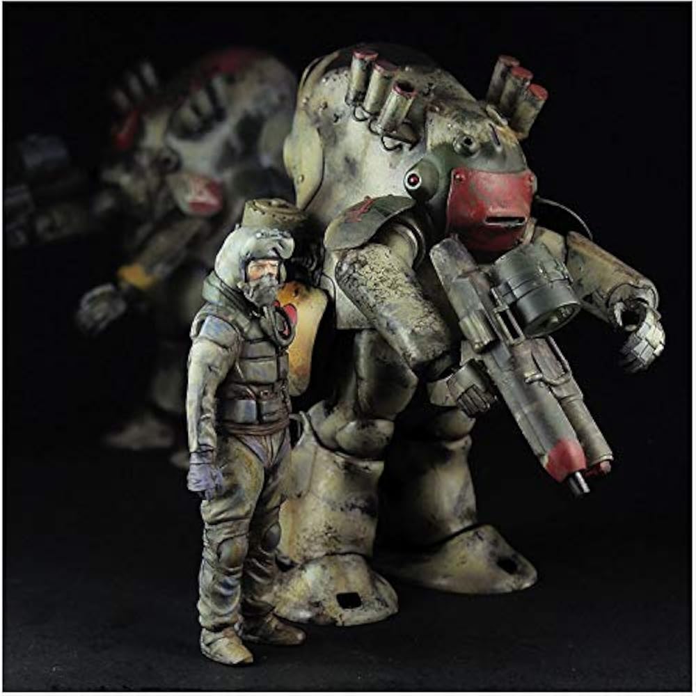 Hasegawa Maschinen Krieger Robot Battle V Type 44 Heavy Armored Combat Suit for Lunar Surface MK4...