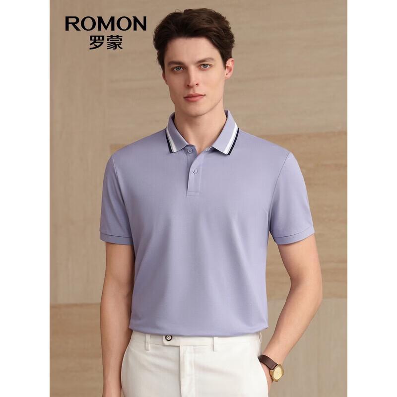 ROMON Men s Cool-Touch Business Casual Polo Shirt 180