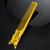 Professional Hair Cutting Comb for Stylists Anti static Heat resistant Ultra Thin Combs Stinless Steel Styling Tool
