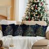 Holiday Christmas Tree Pillowcase Printed Polyester 45X45Cm Throw Pillowcover Decorative Sofa Cushion Pillowslip Home Decor