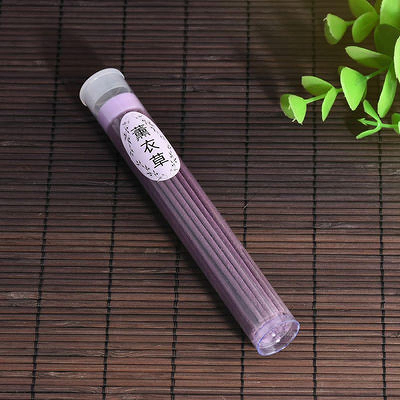 Tube Of 60X Floral Scent Incense Candles Fragrance Sticks Home Air Freshener