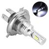Headlight Fog Lamp LED Bulb Chip for Motorcycle Car WH4 Plug 80W DC 12V 24V(White 3000K )