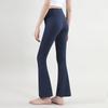 Women's yoga pants, summer hip-lifting, slightly flared, wide-leg sports flared pants, high-waisted slimming yoga fitness leggings