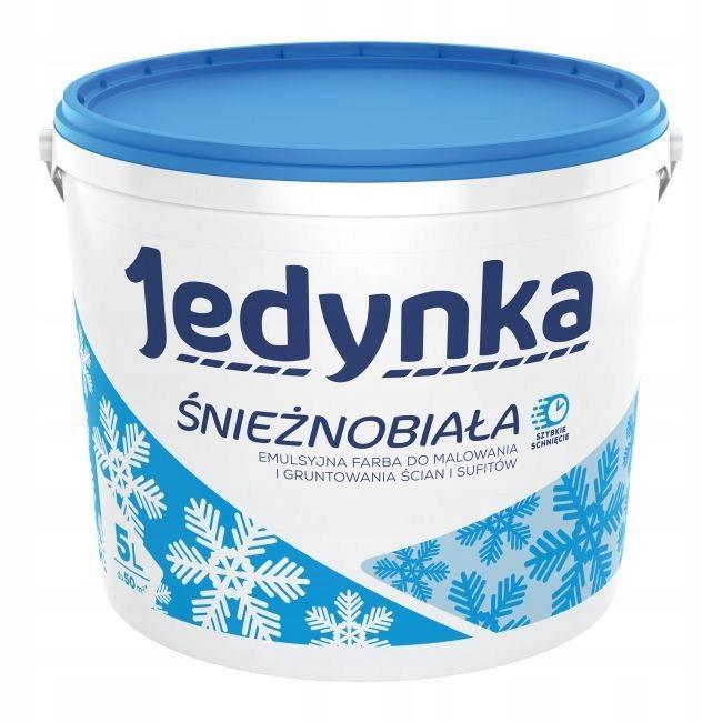 Acrylic Wall Paint Jedynka 5 White Matt 1 Pc