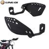 LINGQI Carbon Fiber Texture Universal Handlebar Protector Handguard Fit for Dirt Bike Front Brush Guard Bar Handle Protector