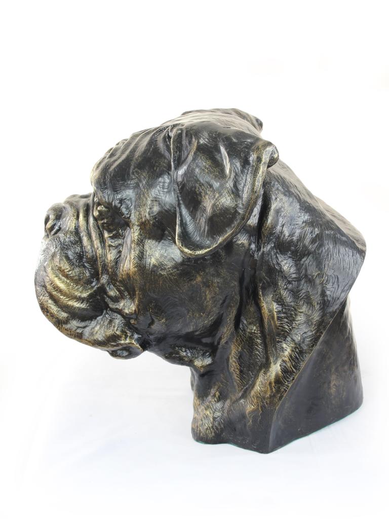 Bullmastiff, Bulmastif - Popiersie Psa, Duża Głowa Psa Do Ogrodu, Unikatowa Ozdoba Salonu Marki Art-Dog