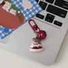 Cartoon Cute Little Bear Cake Keychain Delicate Fashion Headphone Case Pendant Sweet Backpack Decoration Accessories Gifts