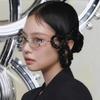 Fashion Style Women Eyeglasses Oval Shape Blue Light Blocking Women's Frame Glasses