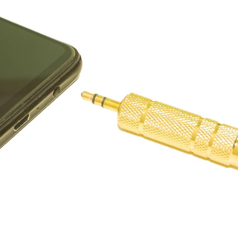 6.5mm To 3.5mm/3.5mm To 6.5mm Male-Female Headphone Mic Audio Adapter