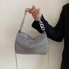 able Women's Tote Bag, Chic Banquet Bag, Stylish Bright Diamond Crossbody Bag able Shiny Diamond Handbag Cross Bag