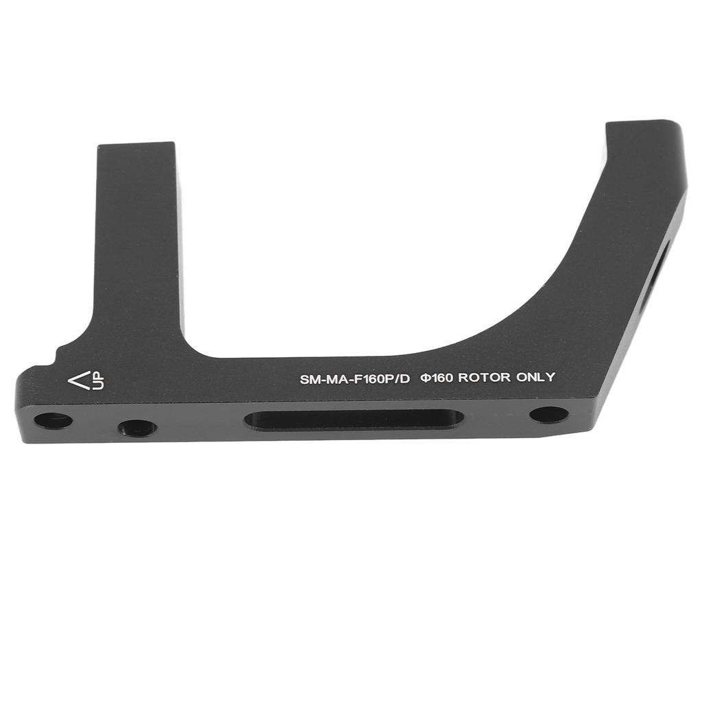 Bike Disc Brake Adapter Aluminum Alloy Disc Brake Mounting Bracket for Front 160mm Rotor