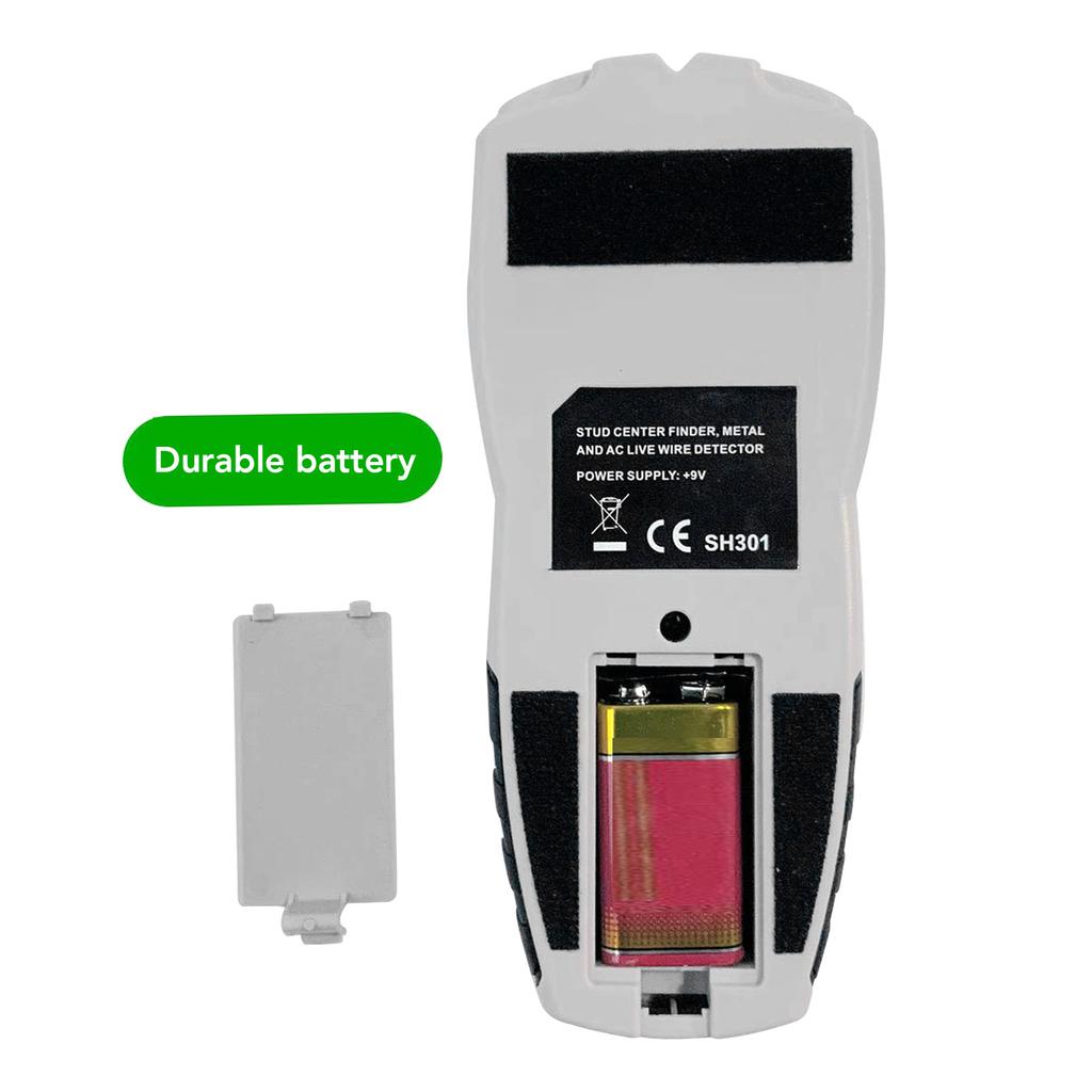 Stud Finder Wall Scanner 5 in 1 LCD Display Accurate Positioning Handheld Stud Detector with Alarm