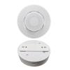 Ceiling-Mounted Smart Home Smoke and Temperature Sensor Housing