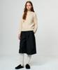 RAVEROUS Ribbon Tie Bermuda Pants_Black
