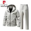 Casual Sportkleding Set met Capuchon voor Mannen