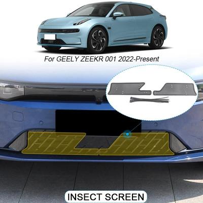 2pcs Car Insect-proof Air Inlet Protection Cover Insert Vent Racing Grill Filter Net External Accessory For ZEEKR 001 2022-2025