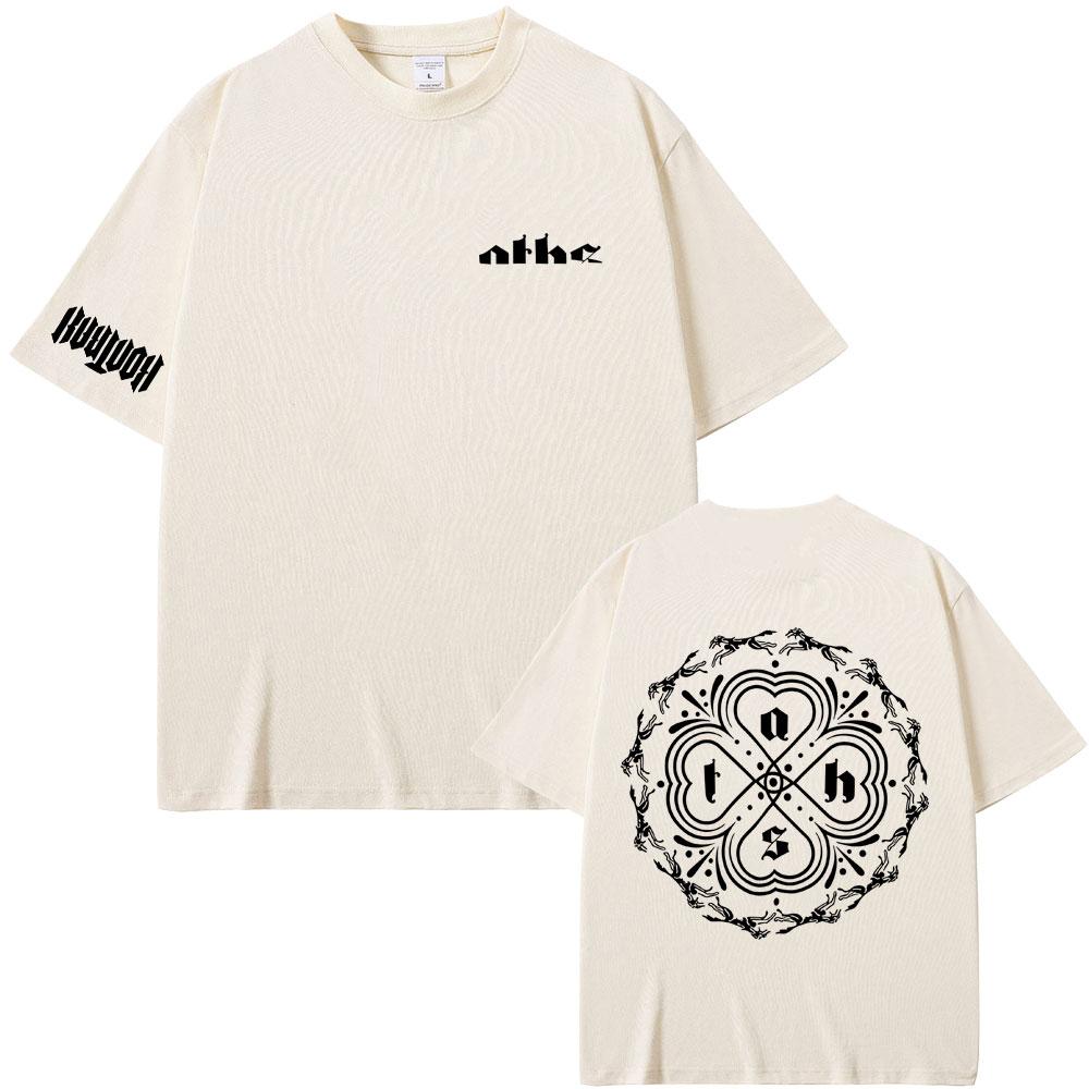 Rapper Kontra K Augen Traumen Herzen Sehen Album Graphic Tshirt Men Women Hip Hop Fashion Pop Music T Shirts Streetwear Unisex
