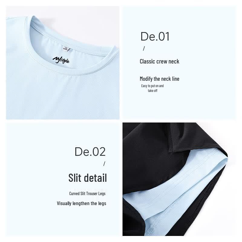 MJ STYLE Women's Quick-Dry Shorts Set
