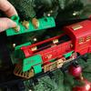 Decorative Tree Train for Christmas Electric Christmas Train Set for Kids Holiday Toy Train with Hanging Railroad for Christmas