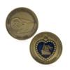 Bronze Plated Titanic RMS Heart of The Ocean Medal Commemorative Challenge Coin SES