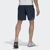 Adidas Adjustable Waist Sporty Shorts Men Bottoms Navy-Blue GU1746