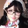 Anime Half Frame Glasses Black Plastic Role-playing Eyeglasses Fashion Anti Blue Light Glasses Reading Cosplay Simple Eyewear
