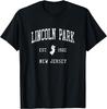 Lincoln Park NJ Est 1922 New Jersey Vintage T-shirt