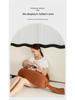 Class A Cotton Multi-functional Pregnancy Pillow - Side Sleeper, Abdomen & Lumbar Support, Leg Clamping, Hug Pillow Filled with Imported Granules.