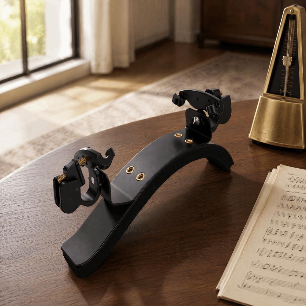 Aluminum Alloy Adjustable Shoulder Rest 3/4 4/4 Ergonomic Violin Support For Violinists