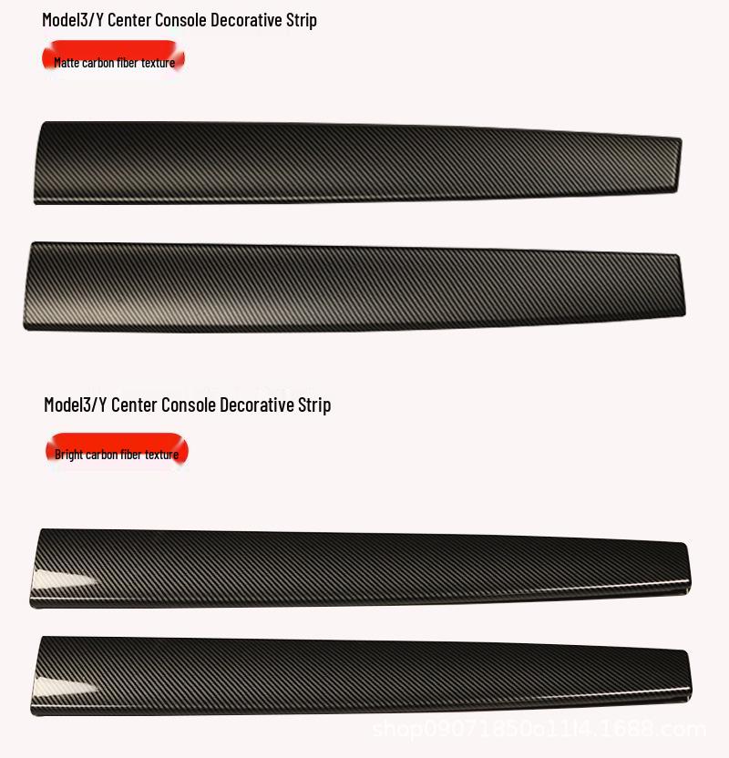 Tesla Model 3/Y Center Console & Door Trim Kit - Interior Modification Accessories