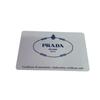 PRADA 1ZH048 Chain wallet leather Purse black leather Used