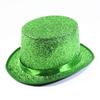 Lincoln Hat Flat Top Hat Jazz Hat Stage Performance Magician Hat Colorful Halloween Colorful Performance Hat