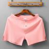 Large Size Men Spring and Summer Simple Thread Cotton Elastic Breathable Comfortable Loose Home Leggings