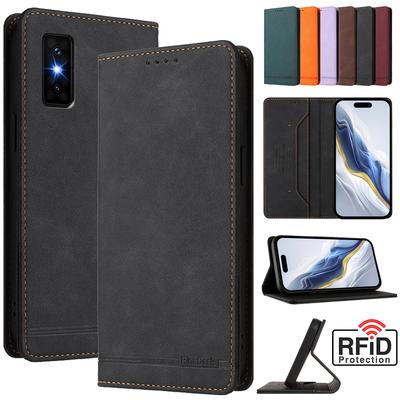 Leather Retro Anti-theft Wallet Flip Case For Infinix GT 30 Pro 20 Smart 8 Pro 10 HD Zero 40 5G Case Phone Cover Hasp Card Slot